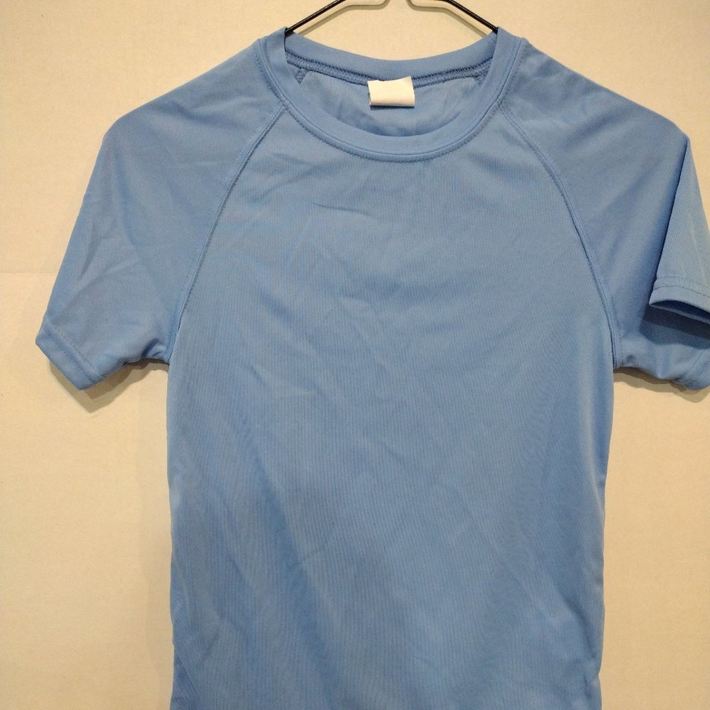 COLUMBIC BLUE YOUTH SMALL KIDS TEE SHIRT 002